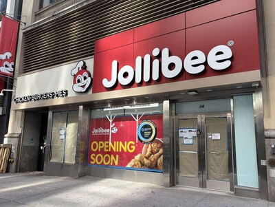 Joy to Midtown Manhattan: Jollibee's new East 42nd Street location opens on Tuesday, March 31, 2026.