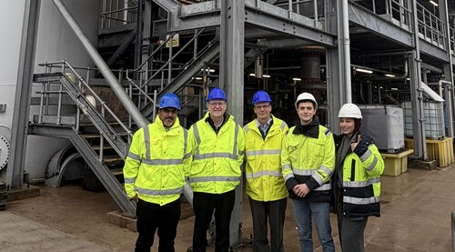 Velocys and SuMo team members at the SMF site in Wednesbury, UK