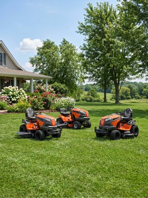 Husqvarna Reveals Newest Lineup of Riding and Zero-Turn Mowers for Homeowners