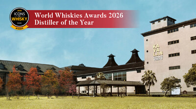 Kavalan Distillery named Distiller of the Year at WWA 2026.