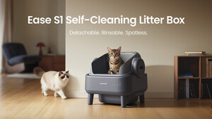 Oneisall Launches Ease S1, a Smart Litter Box Built to Solve the Hidden Cleaning Problems of Automation