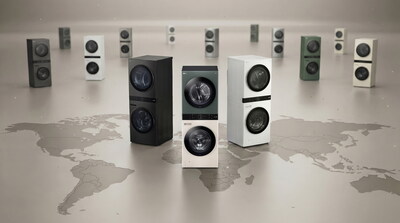 LG WashTower™ is now available in 77 countries, with cumulative sales exceeding 1.6 million units in North America, 160,000 units in Latin America and 130,000 units in Asia.