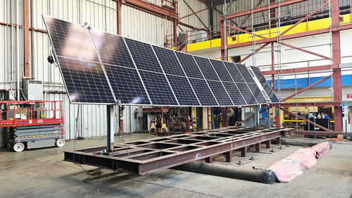 GameChange Solar Seismic Shake Table Testing GameChange Solar Seismic Shake Table Testing