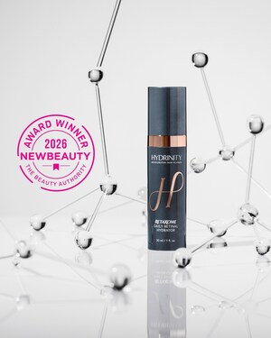 HYDRINITY RetaXome™ Daily Retinal Hydrator Named NewBeauty Best Retinal Serum Following Landmark Clinical Publication