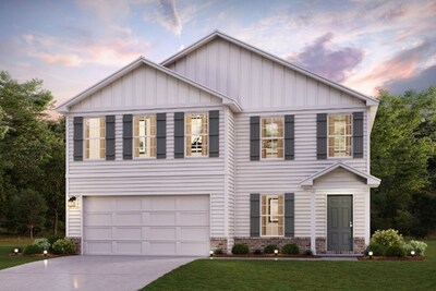 Kingston Exterior Rendering | New Homes for Sale in Radcliff, KY | Arlington Center by Century Complete