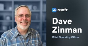 Roofr Accelerates Growth Strategy with Appointment of Tech Veteran Dave Zinman as Chief Operating Officer