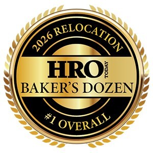 Cornerstone Relocation Group Named #1 Overall Relocation Management Company in 2026 HRO Baker's Dozen