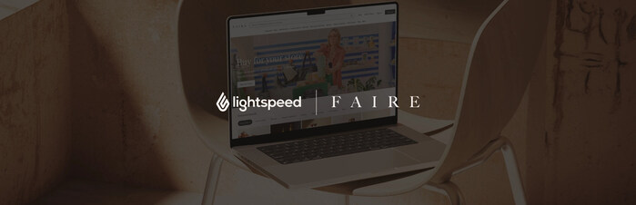 Lightspeed et Faire lancent l’intégration avec Vente en gros Lightspeed pour faciliter la découverte des marques et optimiser les achats (Groupe CNW/Lightspeed Commerce Inc.)