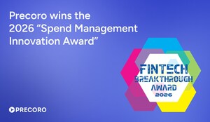 Precoro Wins "Spend Management Innovation Award" in 2026 FinTech Breakthrough Awards Program