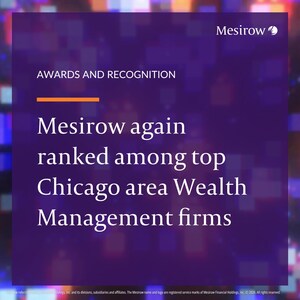 Mesirow Again Ranked Among Top Chicago Area Wealth Management Firms