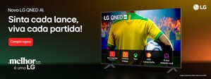 LG lança QNED73 e convoca a torcida para viver o futebol em 2026