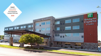 Holiday Inn Express & Suites Johnstown Wins Prestigious IHG Torchbearer Award
