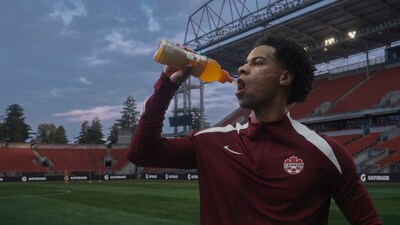 Gatorade® Canada et l'équipe nationale masculine de Canada Soccer alimentent le chemin vers la plus grande scène de soccer