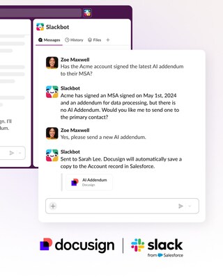 Docusign Brings Intelligent Contract Workflows to Slackbot