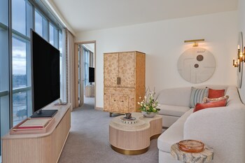 Superior One Bedroom Suite-living room