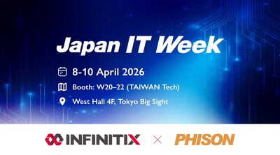 INFINITIX and Phison to Showcase Heterogeneous AI Infrastructure Solutions at Japan IT Week 2026