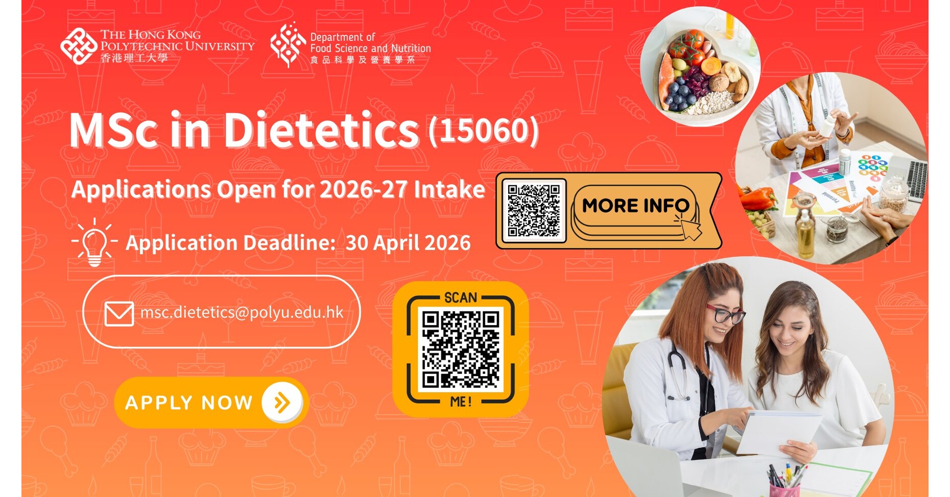 PolyU launches accredited MSc in Dietetics programme to train next ...