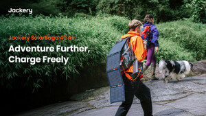 Zonne-energie voor onderweg: Jackery introduceert de SolarSaga 40 Air, de volgende generatie opvouwbare mini-zonnepanelen in tabletformaat