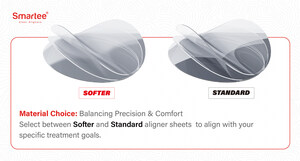 Smartee Introduces Material and Trimline Selection Features to Enhance Aligner Customization