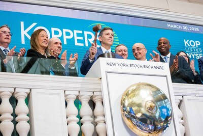 Koppers closes the market on March 30th.