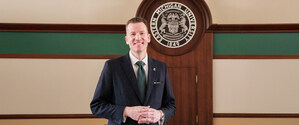 Dr. Brendan Kelly begins service as 24th President of Eastern Michigan University