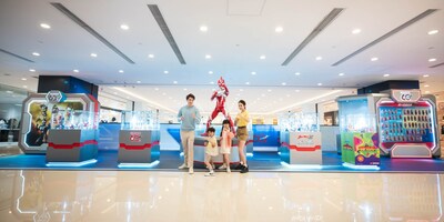 In celebration of the 60th anniversary of ULTRAMAN and the 30th anniversary of ULTRAMAN TIGA, the ULTRAMAN themed zone presents a curated display of character figures spanning the Showa to Reiwa eras. (PRNewsfoto/Harbour City Estates Limited) In celebration of the 60th anniversary of ULTRAMAN and the 30th anniversary of ULTRAMAN TIGA, the ULTRAMAN themed zone presents a curated display of character figures spanning the Showa to Reiwa eras. (PRNewsfoto/Harbour City Estates Limited)