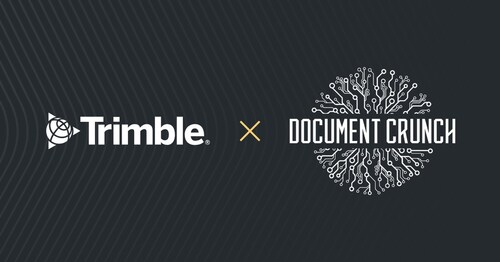 Trimble (Nasdaq: TRMB) to Acquire Document Crunch to Add AI-Powered Risk Management and Document Compliance to Trimble Construction One Project Delivery Ecosystem