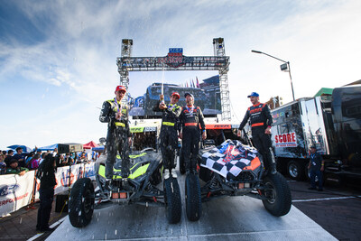 1-2-3 Overall Podium Sweep Reinforces RZR Pro R Factory As Undisputed Force in UTV Racing 1-2-3 Overall Podium Sweep Reinforces RZR Pro R Factory As Undisputed Force in UTV Racing