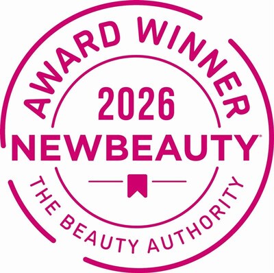 2026 NewBeauty Awards seal. The Beauty Authority