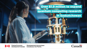 Government of Canada announces support for quantum computing in Saskatchewan