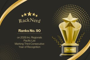 RackNerd Ranks No. 90 on 2026 Inc. Regionals Pacific List, Marking Third Consecutive Year of Recognition