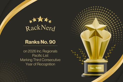 RackNerd Ranks No. 90 on 2026 Inc. Regionals Pacific List, Marking Third Consecutive Year of Recognition