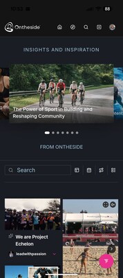 Ontheside's New Mobile App Gives Athletes New Ways to Tell Their Stories, Build Community and Earn Income