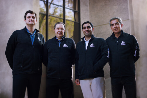 Founders from left: Sahin Lale, PhD, Founder; Babak Hassibi, PhD, Founder and CEO; Omead Pooladzandi, PhD, Founder; Reza Sadri, PhD, Founder and VP, Strategy