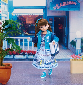 Licca Retro Licca Sailors Marine Fashion