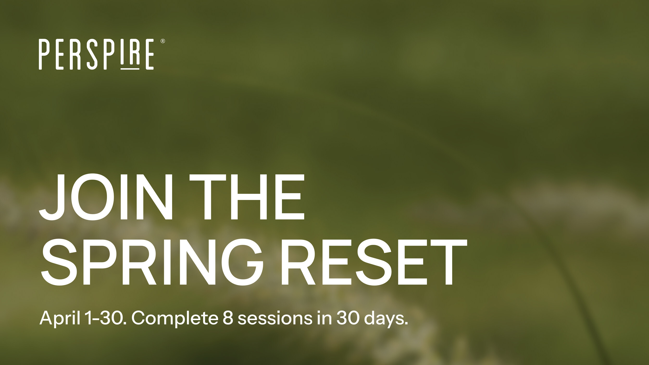 Perspire Sauna Studio Launches "Spring Reset Challenge" Aime