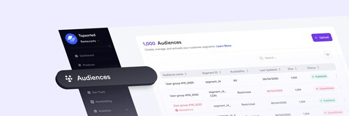 Topsort Introducing Audience Builder