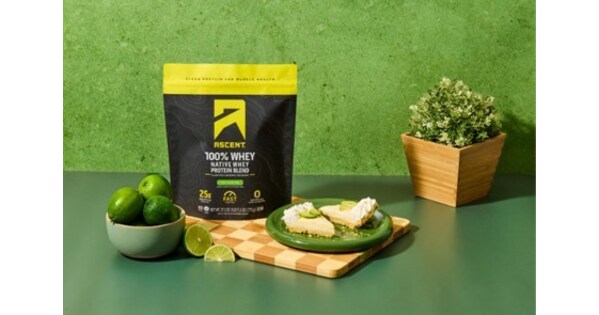 Image for Ascent Protein Launches New Key Lime Pie Whey Protein in Time for Spring