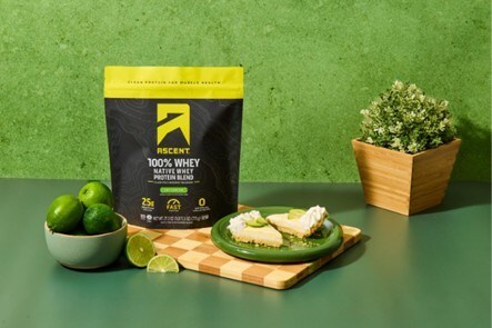 Ascent Protein Launches New Key Lime Pie Whey Protein in Time for Spring, delieverying 25g of clean whey protein to fuel your day.