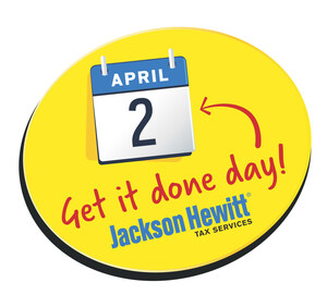 AMERICANS WOULD RATHER FILE THEIR TAXES THAN GO ON A REALITY DATING SHOW, JACKSON HEWITT DECLARES APRIL 2 "GET IT DONE DAY"