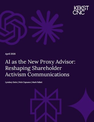 AI as the New Proxy Advisor: Reshaping Shareholder Activism Communications