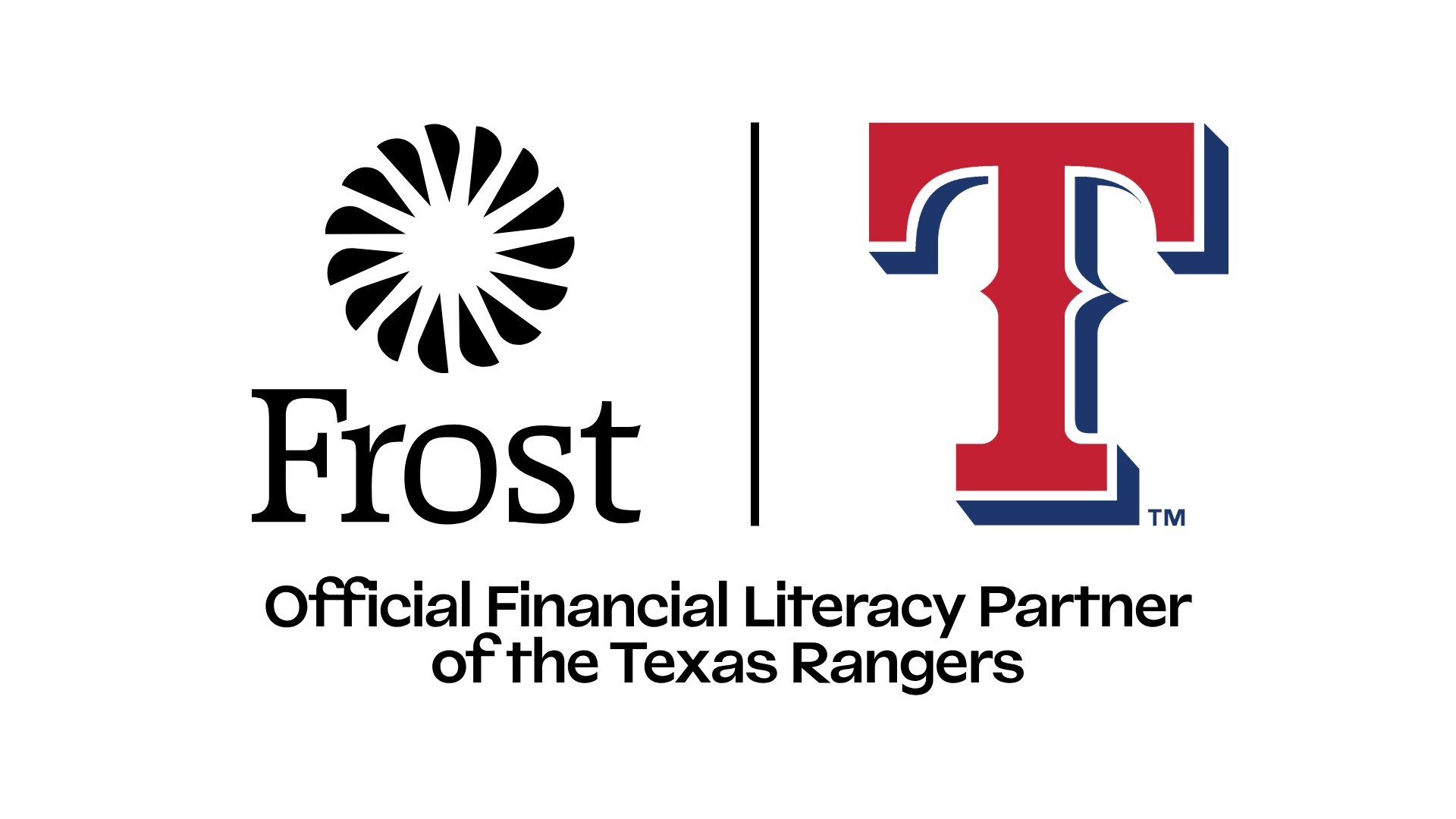Frost Bank Becomes Official Financial Literacy Partner of Texas Rangers in Frost's First MLB Deal