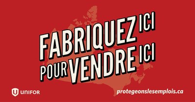 Unifor lance un appel en faveur de règles « Fabriquez ici pour vendre ici » un an après l'imposition par Trump de tarifs douaniers sur l'automobile