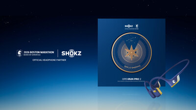 Shokz OpenRun Pro 2 Boston Marathon co-branded edition Shokz OpenRun Pro 2 Boston Marathon co-branded edition