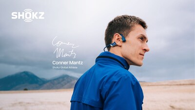Connor Mantz, Shokz Global Athlete and professional marathon runner Connor Mantz, Shokz Global Athlete and professional marathon runner