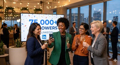 Influential Women LinkedIn 75,000 Followers