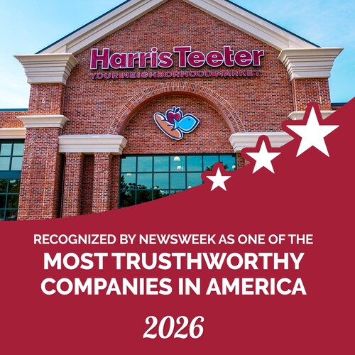 Harris Teeter Recognized Among Newsweek’s Most Trustworthy Companies in America 2026