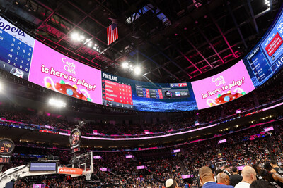 Candy Crush Takes over Intuit Dome Stadium