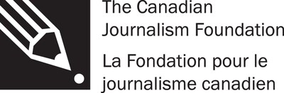 The Canadian Journalism Foundation Logo (CNW Group/The Canadian Journalism Foundation)