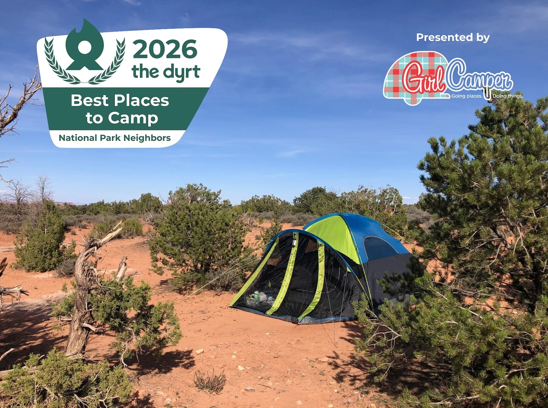 The Dyrt Announces Best Places to Camp: National Park Neighbors Presented by Girl Camper